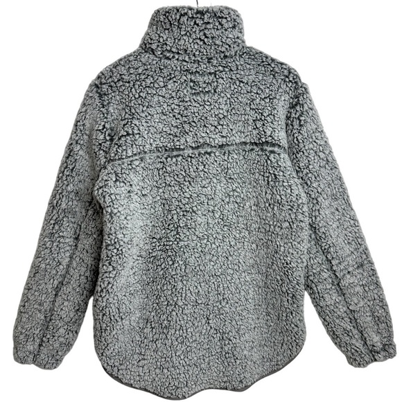 ABERCROMBIE & FITCH softAF Sherpa Half-Zip Elevated‎ Trim Size SMALL - Picture 5 of 16